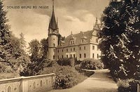 Biaa Nyska - Zamek na widokwce z okoo 1920 roku