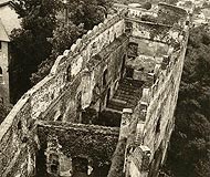 Bolkw - Zamek w Bolkowie na zdjciu z pocztkw XX wieku