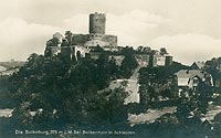 Bolkw - Zamek w Bolkowie w pocztkach XX wieku