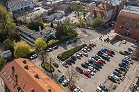 Bydgoszcz - Zamek na zdjciu lotniczym, fot. ZeroJeden, IV 2023