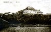Jeziorany - Zamek w Jezioranach na pocztwce z drugiego dziesiciolecia XX wieku