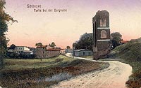 Kowalewo Pomorskie - Zamek w Kowalewie Pomorskim na zdjciu z 1918 roku