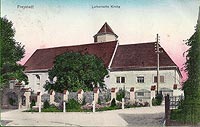 Kouchw - Zamek w Kouchowie na zdjciu z 1907 roku