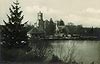 agw - Zamek w agowie na pocztwce z 1930 roku