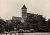 Olsztyn - Zamek w Olsztynie na zdjciu z 1930 roku