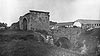 Ossolin - Ruiny zamku w Ossolinie na zdjciu Wadysawa Marconiego z 1912 roku