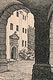 Midzylesie - Zamek w Midzylesiu na widokwce z 1927 roku