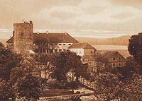 Swobnica - Zamek w Swobnicy na zdjciu z lat 1905-15