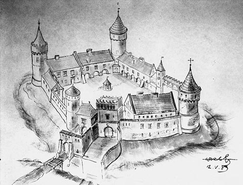 Zamek w Uchaniach